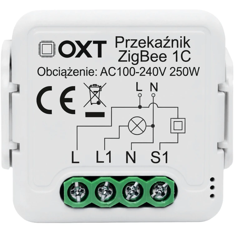 Moduł OXT Mini Przekaźnik 1 Obwód ZigBee TUYA