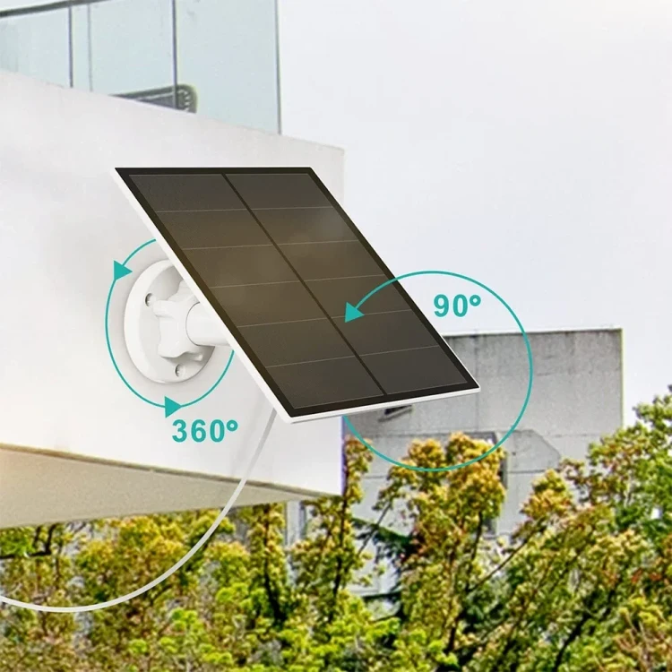 Kamera zewnętrzna 4G LTE na Kartę SIM Obrotowa Akumulator + Panel Solarny TUYA