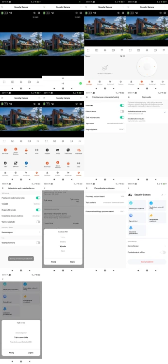 Kamera zewnętrzna 4G LTE na Kartę SIM Obrotowa Akumulator + Panel Solarny TUYA
