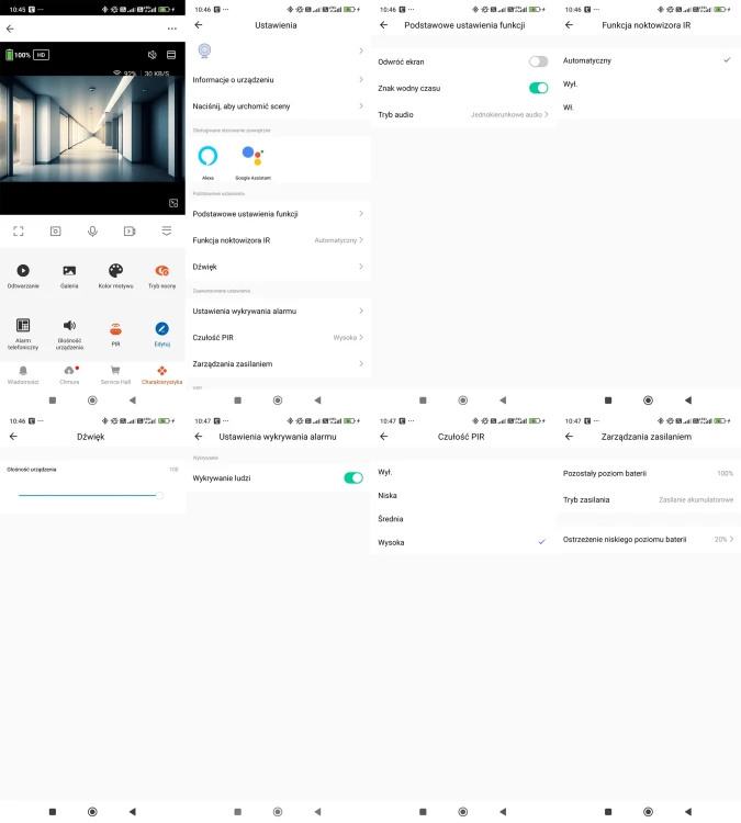 PSMART Wizjer do Drzwi z Kamerą + Ekran Czujnik mikrofalowy 3MPx WiFi TUYA