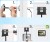 Inteligentny Wizjer Dwustronne Audio Czarny 3Mpx Ekran 4.3" PIR WiFi TUYA