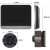 Inteligentny Wizjer Dwustronne Audio Czarny 3Mpx Ekran 4.3" PIR WiFi TUYA