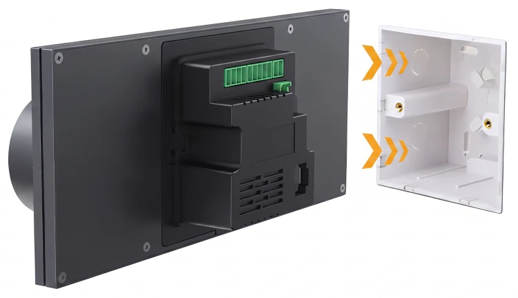 Panel dotykowy 6" Bramka ZigBee WiFi Ethernet TUYA