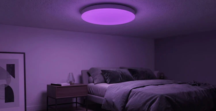 Lampa sufitowa LED RGB+CCT WiFi+Pilot TUYA / Smart Life | Android / iOS