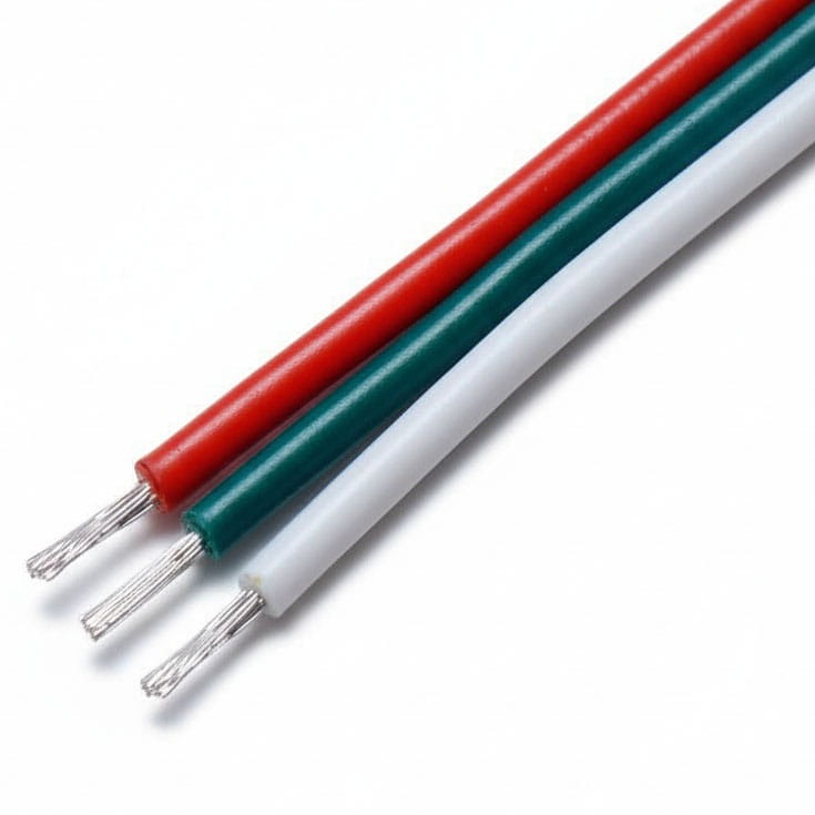 Przewód do Taśm LED Cyfrowych MONOIC RGBIC RGBWIC 3-żyłowy 20AWG 1 Metr