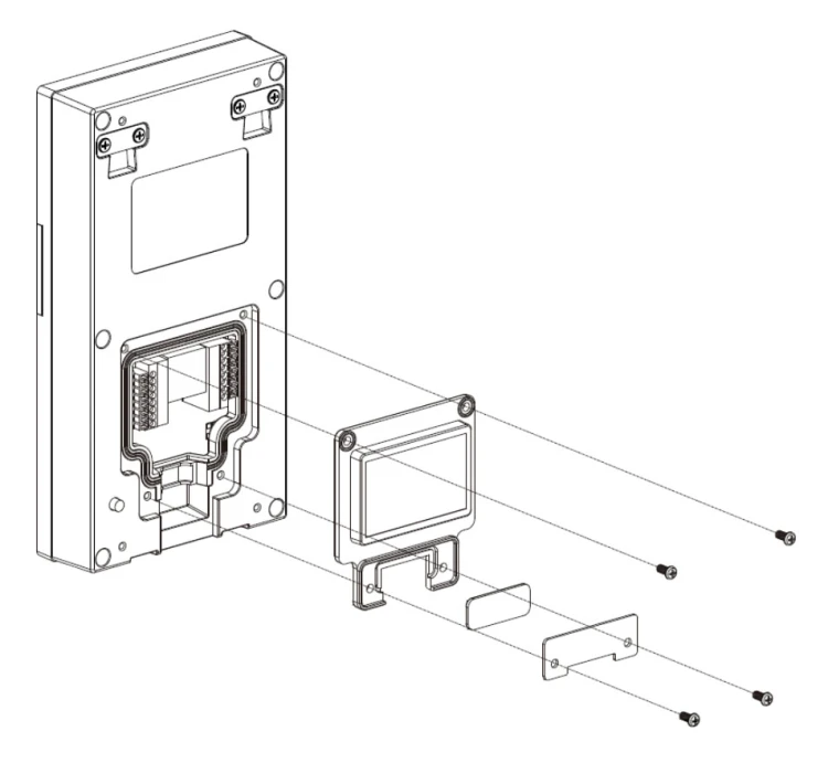 Wideodomofon z Klawiaturą + Czytnik RFID do T510 / T510P 2MPx 110° IP65 PoE TUYA