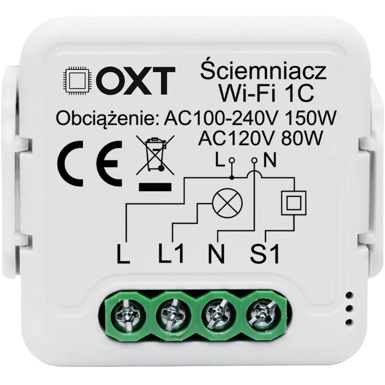 Moduł OXT Mini Ściemniacz Dimmer 1-Obwód WiFi TUYA Smart Life