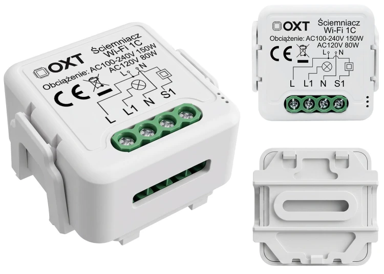 Moduł OXT Mini Ściemniacz Dimmer 1-Obwód WiFi TUYA Smart Life