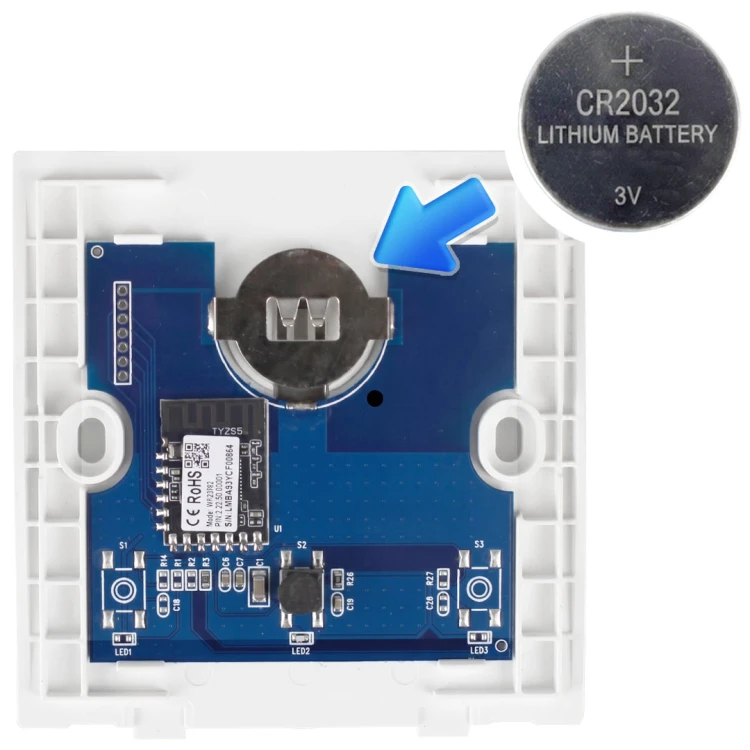 Pilot natynkowy 1 Kanał 3 Programy Seria EM ZigBee TUYA