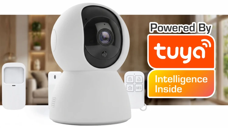 Zestaw Kamera + Czujnik ruchu + Czujnik do Drzwi / Okna WiFi RF TUYA