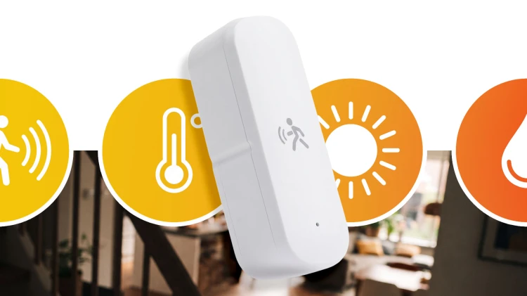 Czujnik 4w1 Radar Obecności Temperatury Zmierzchu i Wilgotności ZigBee TUYA Home Assistant
