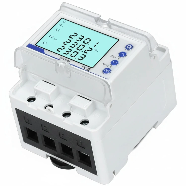 OXT Sterownik Licznik Dwukierunkowy Trójfazowy 100A Szyna DIN ZigBee TUYA