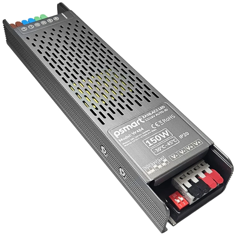 PSMART Uniwersalny Zasilacz LED 12V / 24V 12.5A / 6.25A 150W