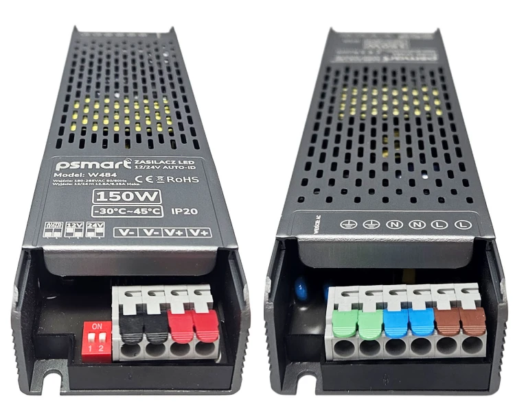 PSMART Uniwersalny Zasilacz LED 12V / 24V 12.5A / 6.25A 150W