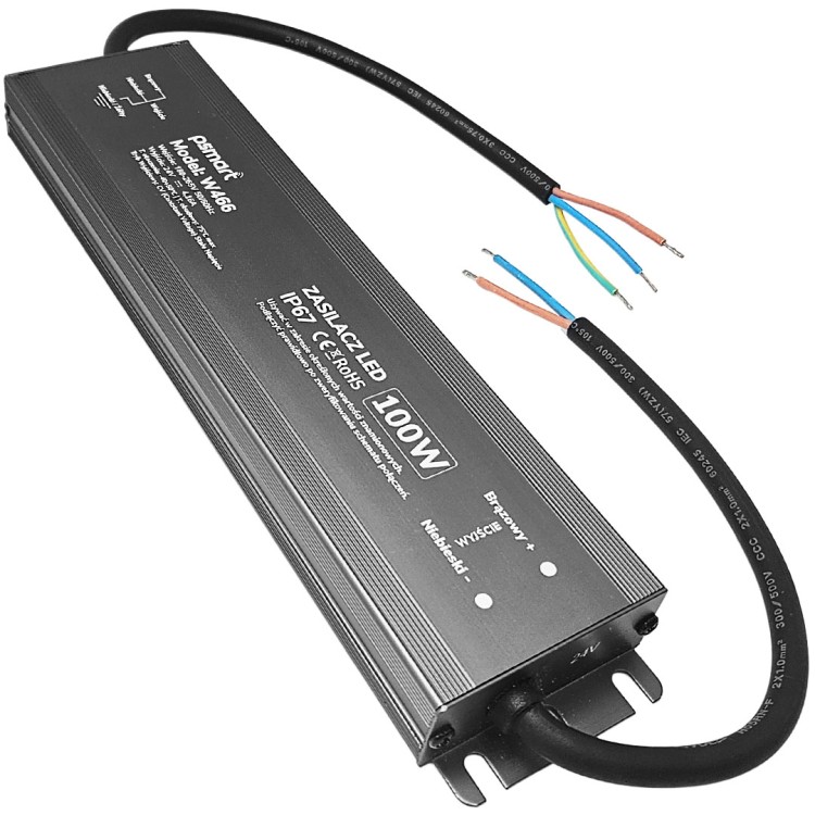 PSMART Hermetyczny Zasilacz LED 24V 100W 4.16A IP67