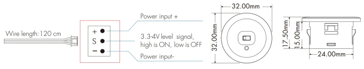 Czujnik Laserowy 5V do Sterownika LED Seria SD