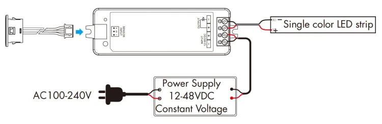 Czujnik Laserowy 5V do Sterownika LED Seria SD