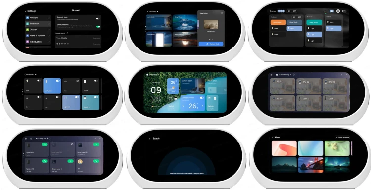 Dotykowy Panel Funkcyjny + Bramka Centralka ZigBee dla Smart Home TUYA WiFi