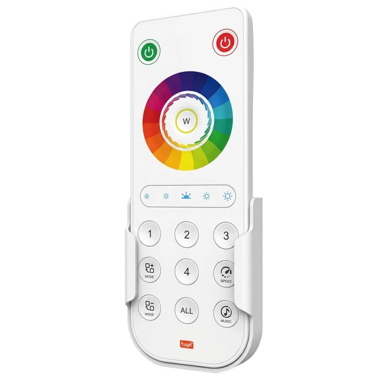 Biały Pilot 4 Strefy do Sterowników LED RGB / RGBW Seria PX