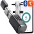 Wkładka zamek do Drzwi 38-120mm na Szyfrator PIN + Odcisk palca + Karty / Breloki RFID Bluetooth TUYA