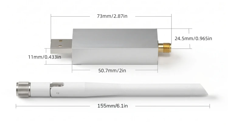 Koordynator ZigBee + Thread dla Home Assistant ZHA / ZigBee2MQTT Antena 5dB