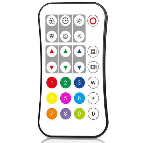 Pilot do kontrolera SPI RGBIC LED RF 2.4 GHz Seria SD